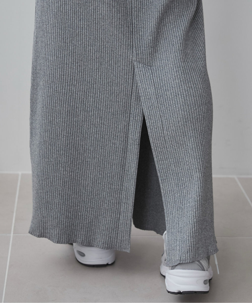 リブマーメイドスカート