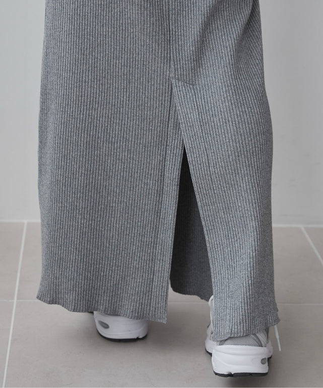 リブマーメイドスカート