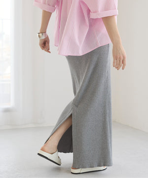 リブマーメイドスカート