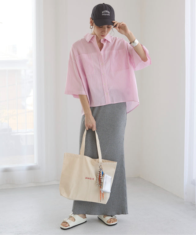 リブマーメイドスカート