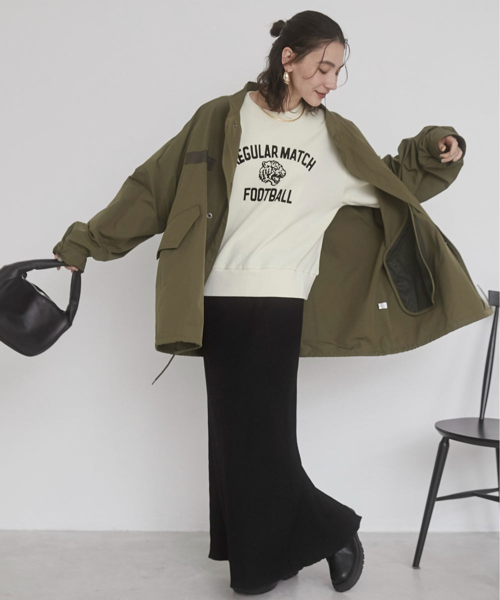 リブマーメイドスカート