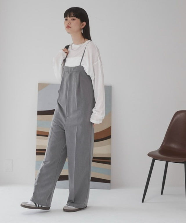 ツイルベアトップサロペット