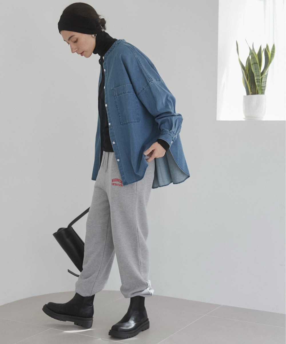 オーバーサイズデニムシャツ