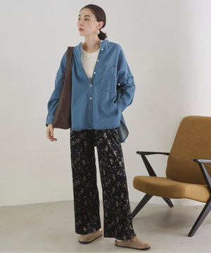 オーバーサイズデニムシャツ