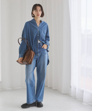 オーバーサイズデニムシャツ