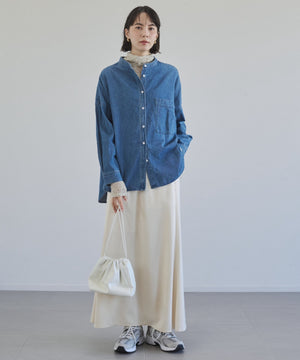 オーバーサイズデニムシャツ