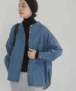 オーバーサイズデニムシャツ