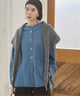 オーバーサイズデニムシャツ