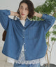 オーバーサイズデニムシャツ