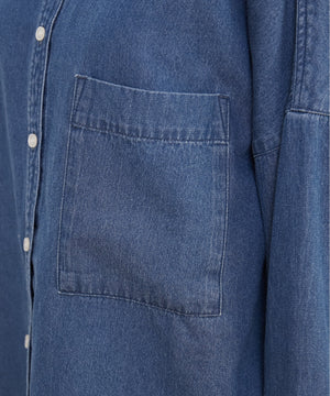 オーバーサイズデニムシャツ