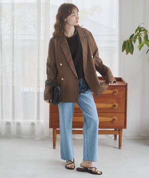 リネンライクジャケット