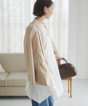 リネンライクジャケット