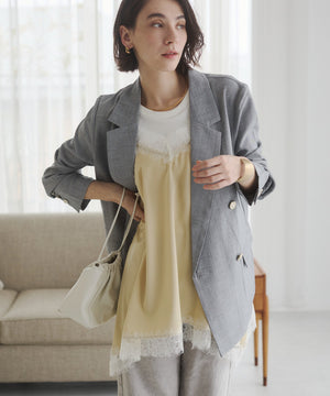 リネンライクジャケット