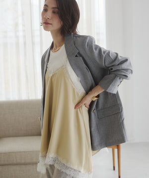 リネンライクジャケット