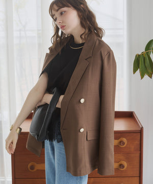 リネンライクジャケット