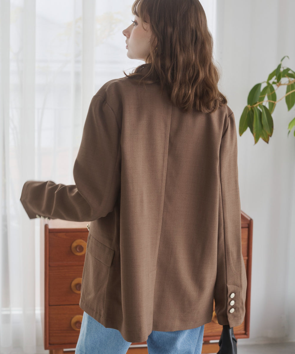 リネンライクジャケット