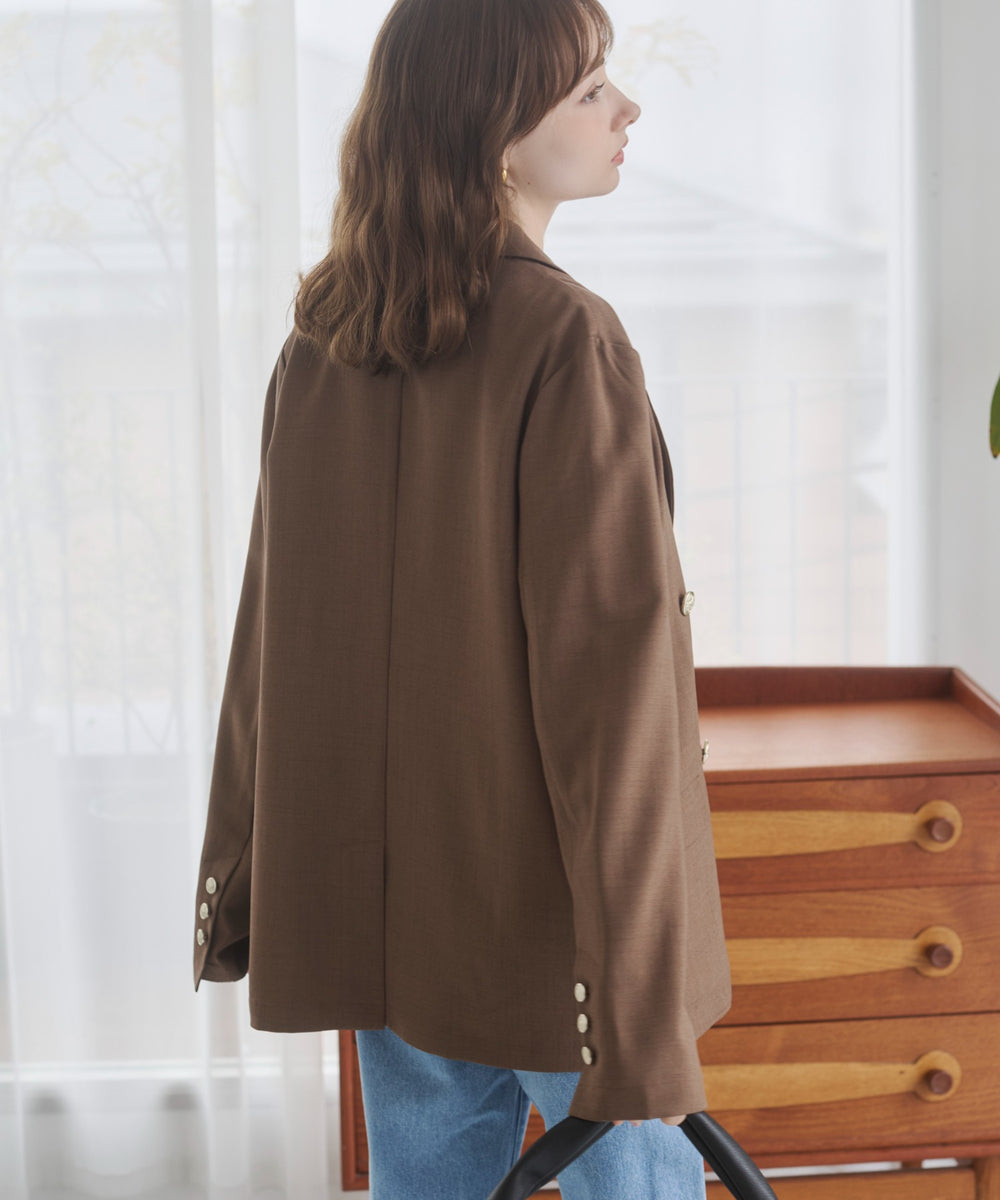 リネンライクジャケット