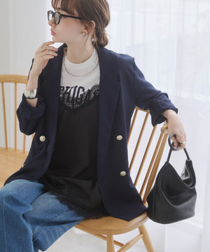 リネンライクジャケット