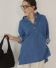デニムチュニックシャツ