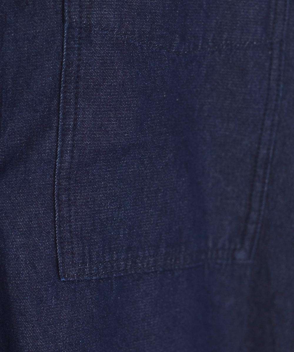 デニムチュニックシャツ