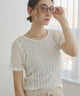 レースTシャツ/model:168cm　着用サイズ:M