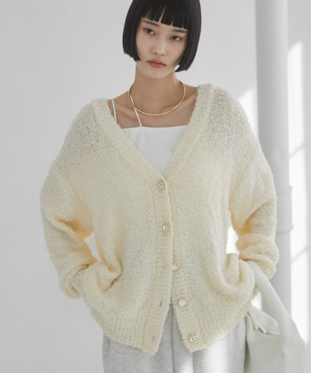 タグ付新品　ニットリボンヤーンレース編みカーディガン リボン編みカーディガン | ファッション通販サイト NUGU