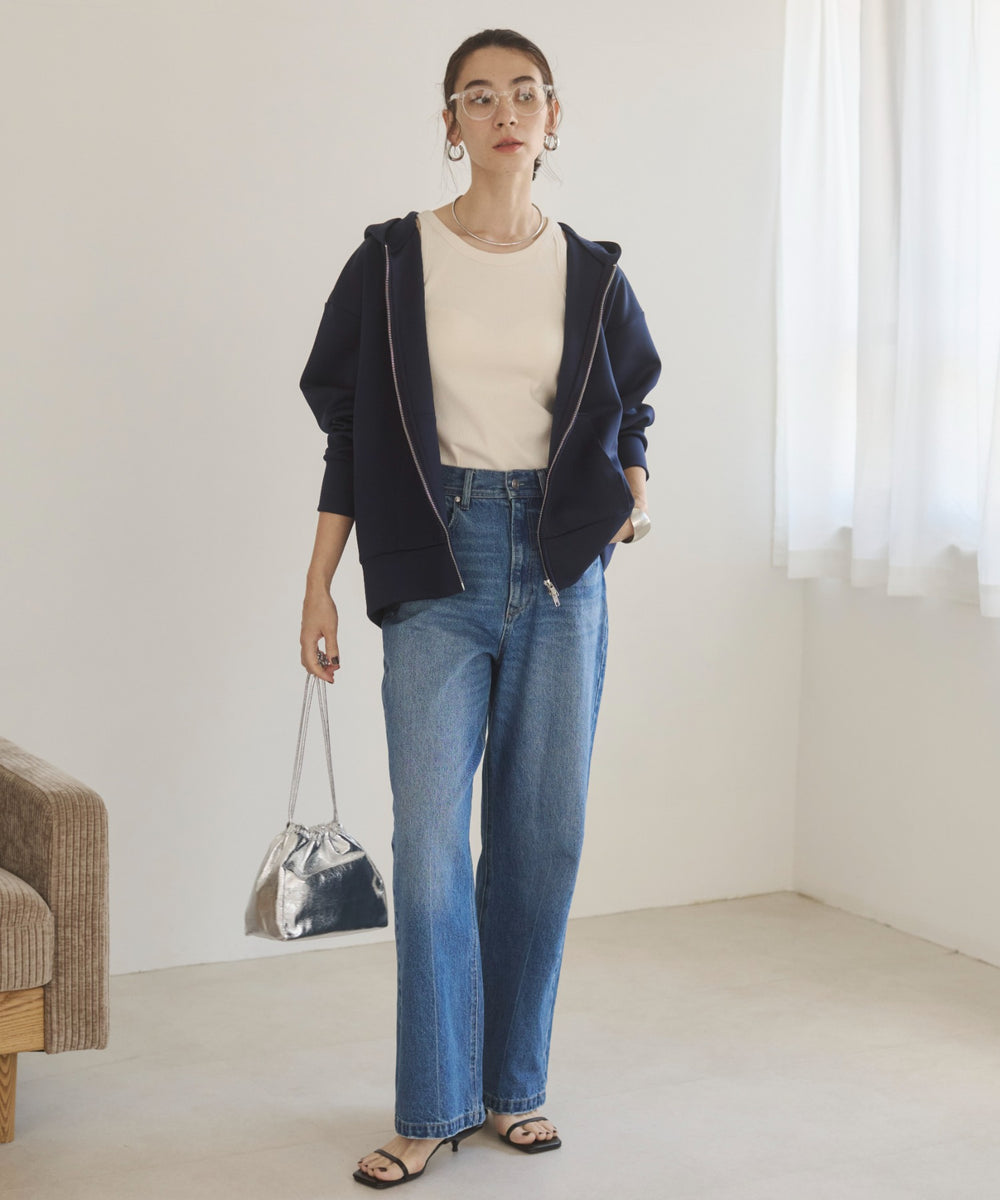 ダンボールジップアップフーディー