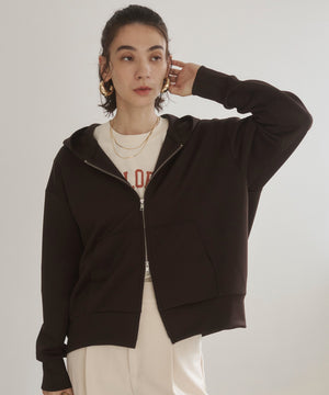 ダンボールジップアップフーディー