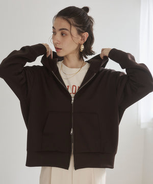 ダンボールジップアップフーディー