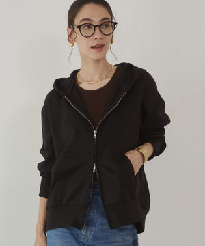 ダンボールジップアップフーディー