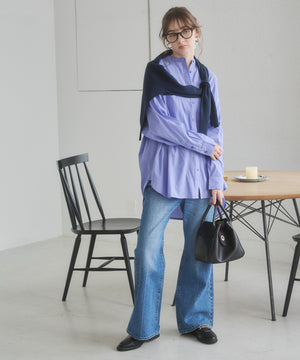 キャンブリックボイルオーバーシャツ