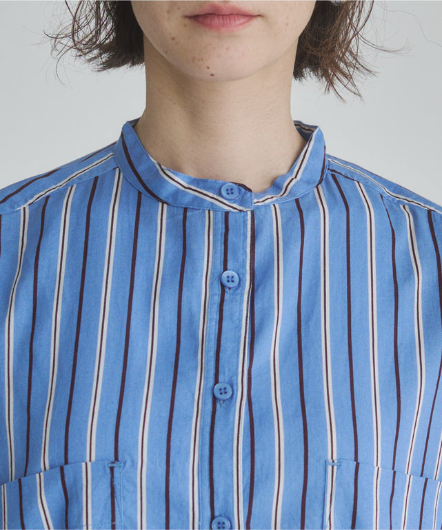 キャンブリックボイルオーバーシャツ