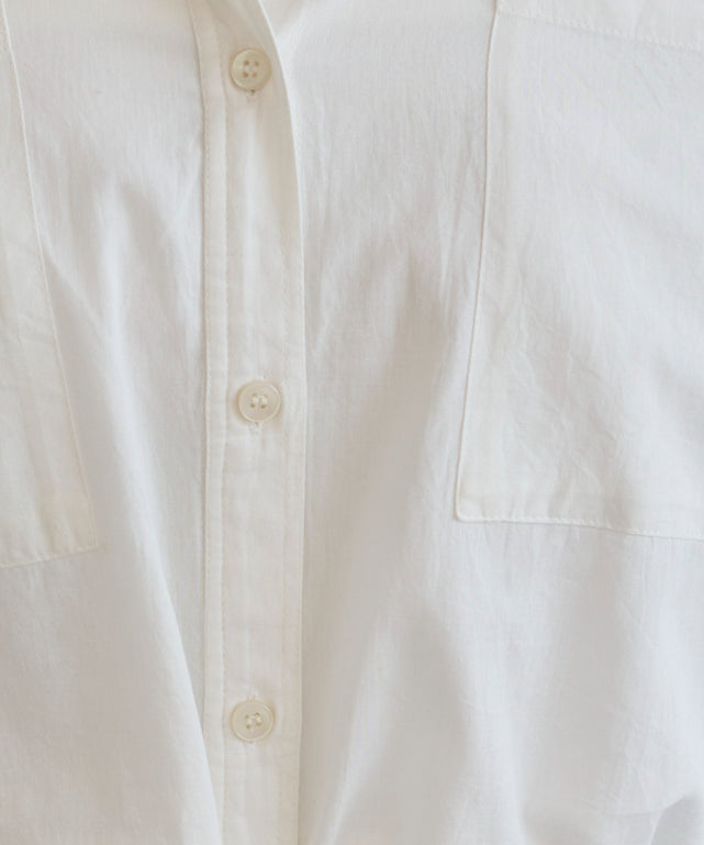 キャンブリックボイルオーバーシャツ