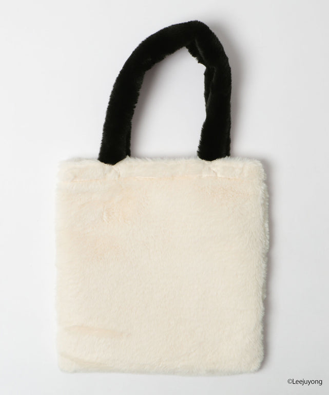 パンパンくんの日常×WEGOコラボフェイストート