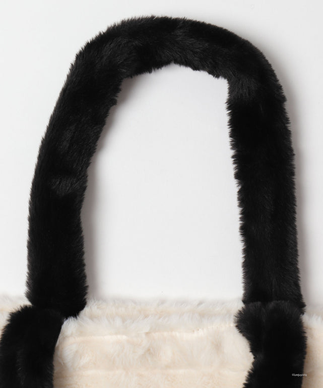 パンパンくんの日常×WEGOコラボフェイストート