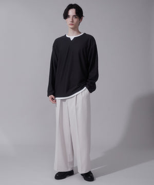 チャコール　モデル180cm　L着用