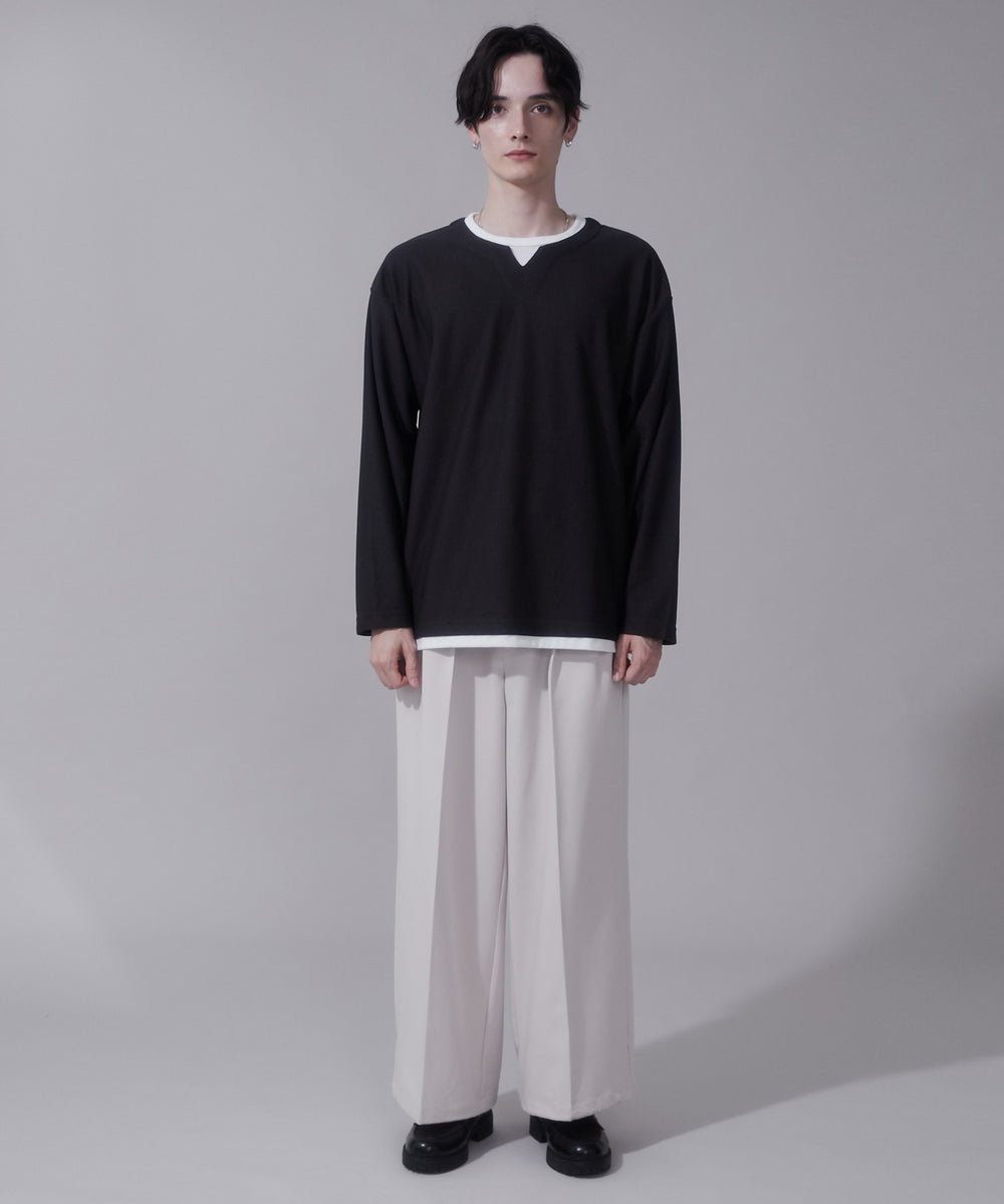 チャコール　モデル180cm　L着用