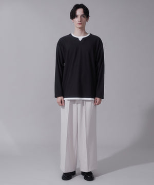 チャコール　モデル180cm　L着用