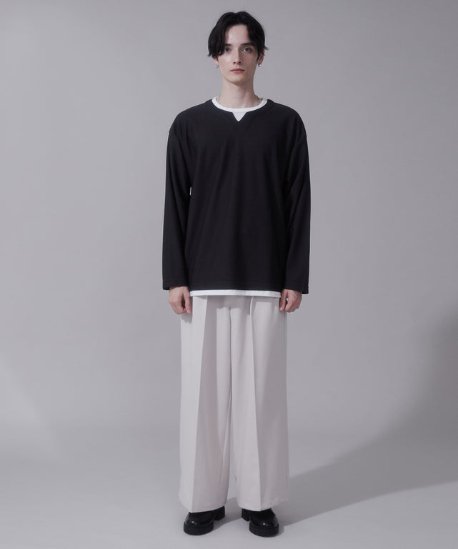 チャコール　モデル180cm　L着用