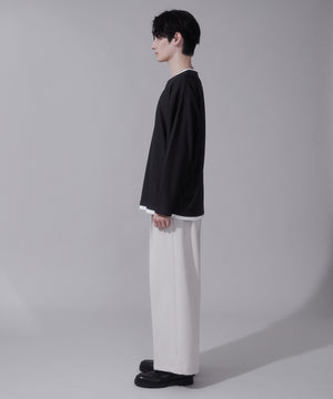 チャコール　モデル180cm　L着用