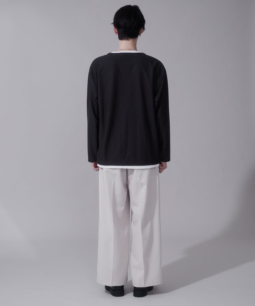 チャコール　モデル180cm　L着用