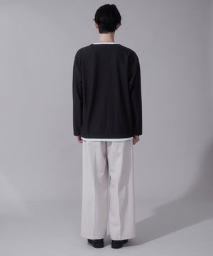 チャコール　モデル180cm　L着用