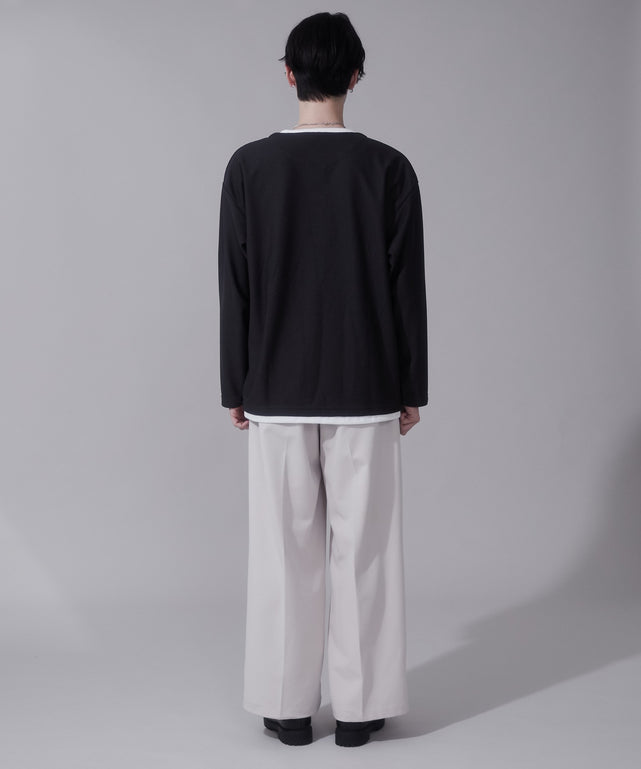 チャコール　モデル180cm　L着用