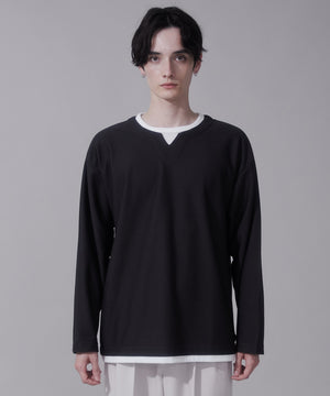 チャコール　モデル180cm　L着用