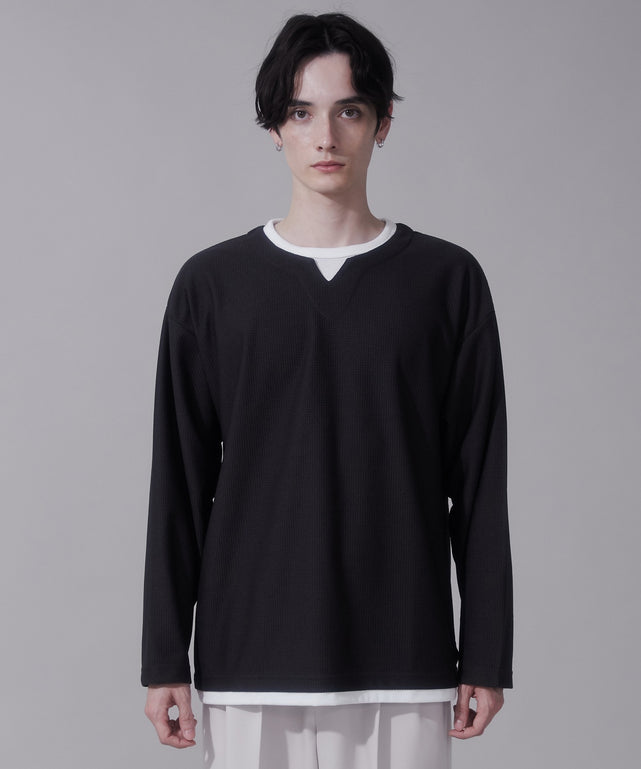 チャコール　モデル180cm　L着用