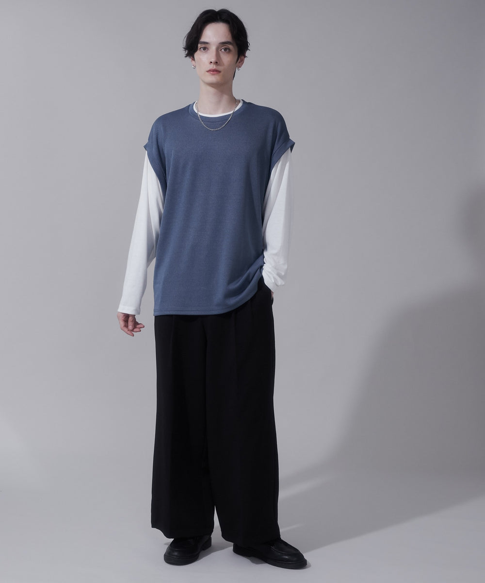 ネイビー モデル：180cm L着用