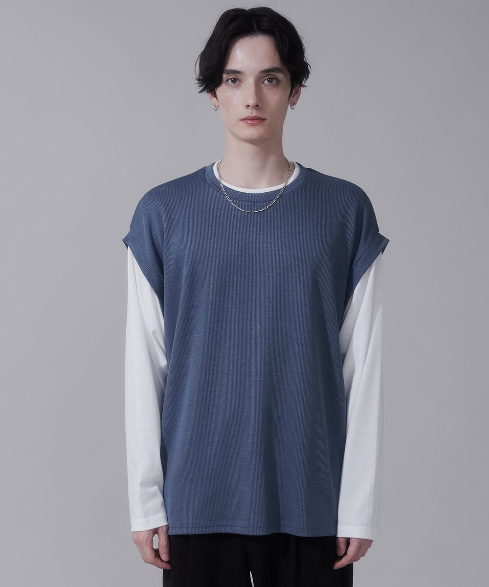 ネイビー モデル：180cm L着用