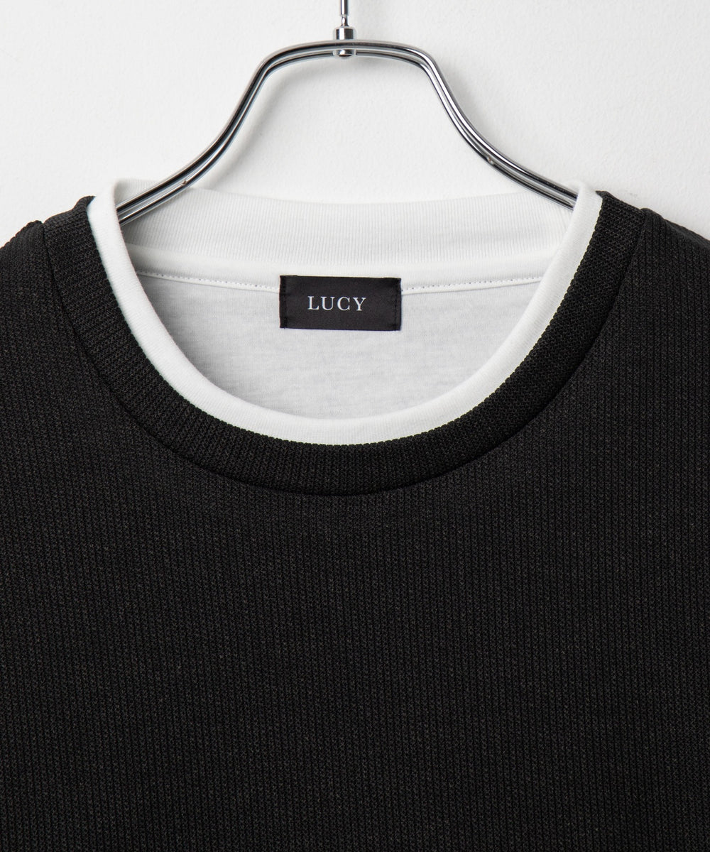 フェイクレイヤードベストT（LS）