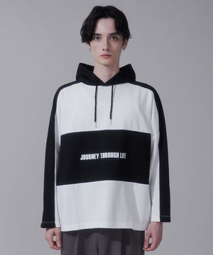 ホワイト　モデル:180cm　L着用