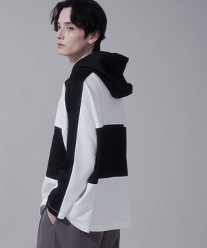 ホワイト　モデル:180cm　L着用